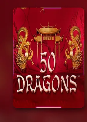 ปกเกมสล็อต 50 Dragons ในห้องสล็อต WEIWEI168